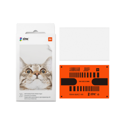 Xiaomi Mi Portable Photo Printer Paper – Papel fotográfico (20 hojas)